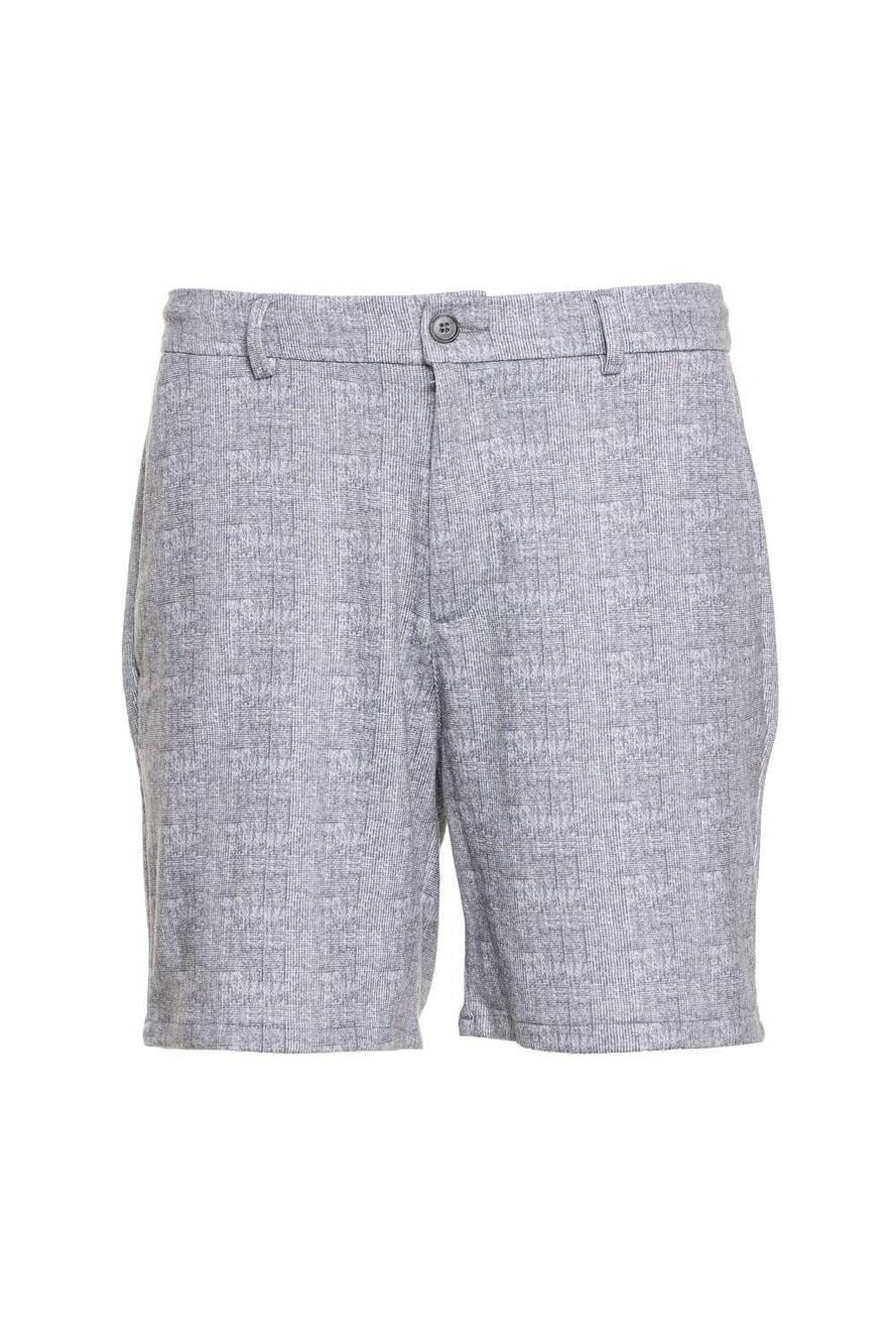NEW AMERICAN HERITAGE men's vitality performance knit shorts in melange grey
